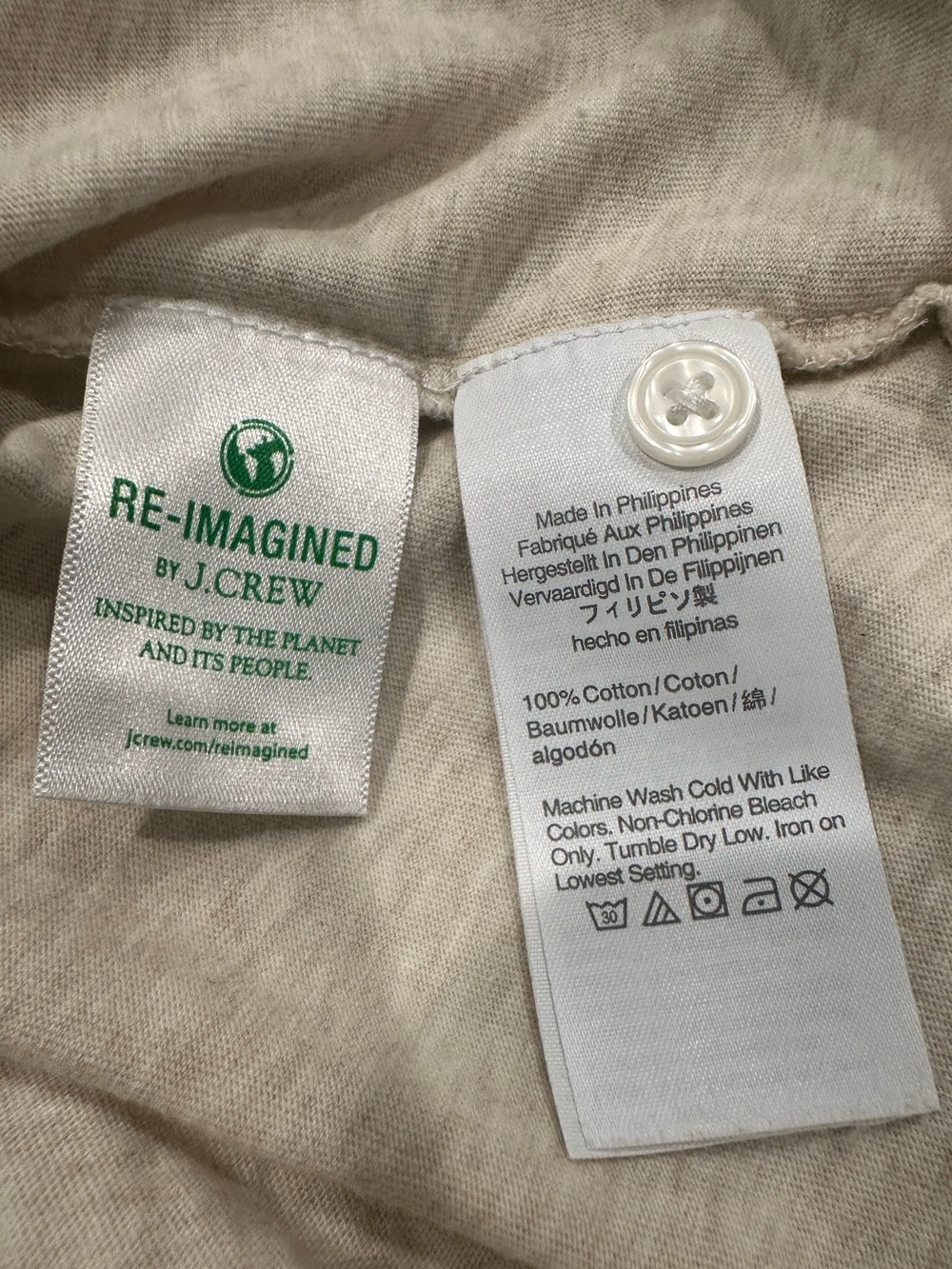 J. Crew "Broken-In Knit Goods" Long-Sleeve Henley - Picture 4 of 9